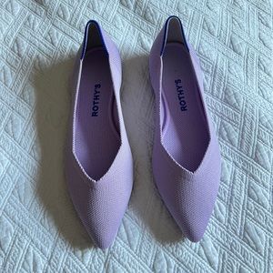 Rothy’s The Point in Soft Orchid size 8